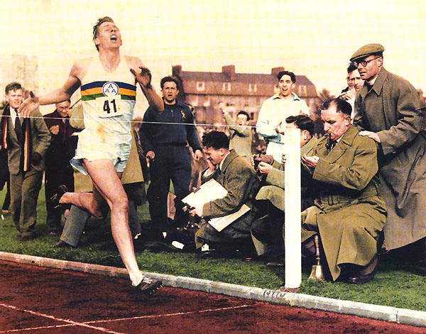 Roger Bannister, Роджер Банністер, рекорд 1954