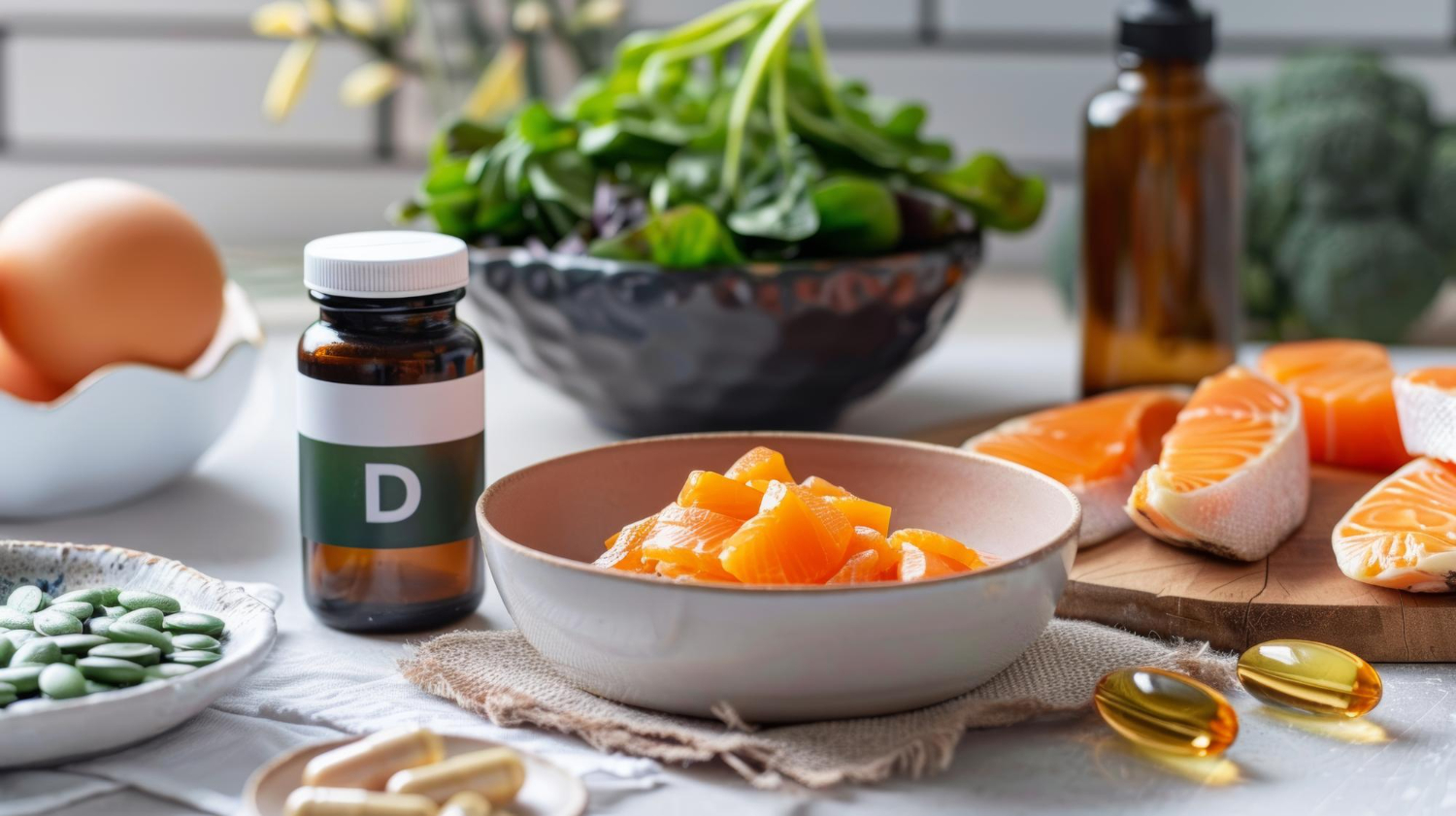 В яких продуктах міститься вітамін D